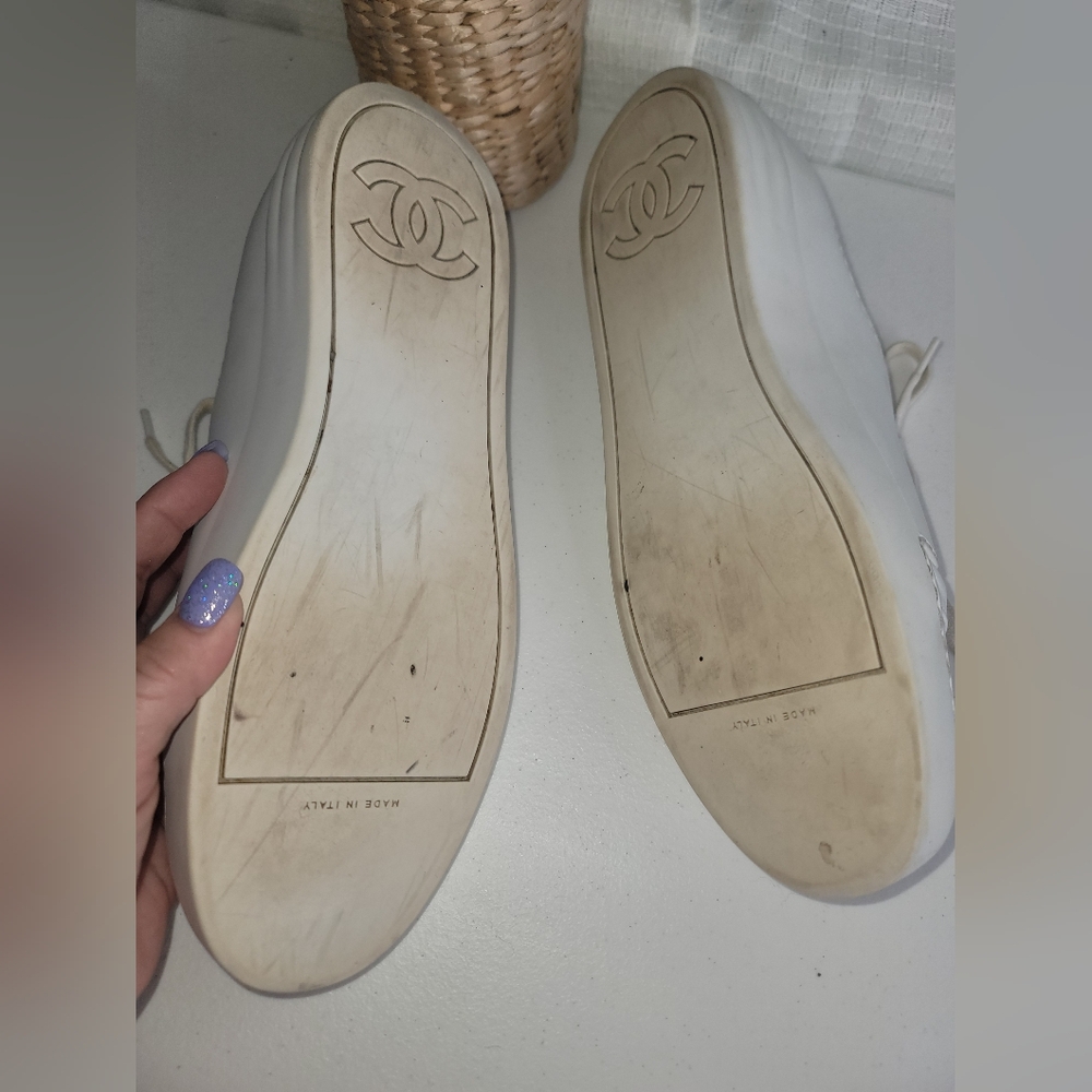Chanel Leather trainers Size 41 - Picture 9 of 10